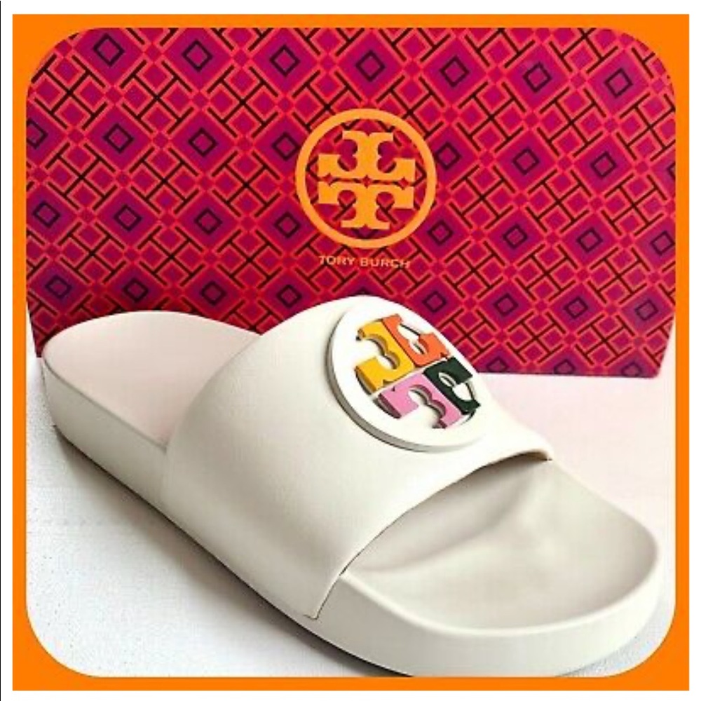 NIB Auth Tory Burch Slides - Picture 3 of 11